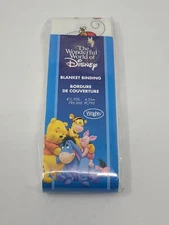 2006 Disney Winnie The Pooh Blanket Binding Wrights 4 3/4 yards 100% Polyester