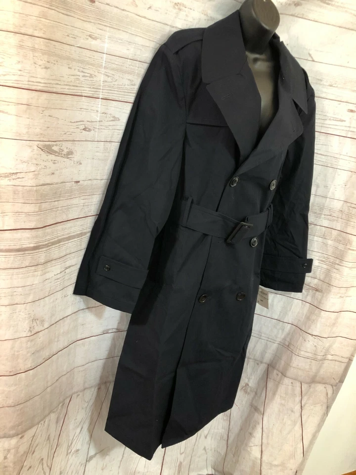 Lote de 2 Chubasqueros Hombre Marlow Blanco Doble Pecho Cinturón Talla 38R Foto 4 de 4