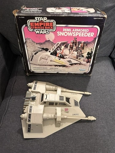 Stat Wars Kenner Rebel Armored Snowspeeder No Harpoon Action Figure 1980 Vintage