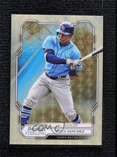 2019 Bowman Sterling Prospect Superfractor 1/1 Jesus Sanchez #BPR-9 06bg