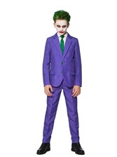 Boys Size XL 14/16  JOKER COSTUME  PURPLE PARTY SUIT  DC COMICS