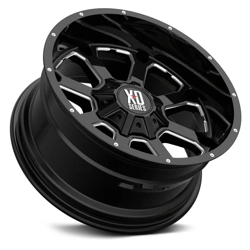 XD Series XD825 BUCK 25 Wheel 20x9 (0, 8x170, 125.1) Black Single Rim Foto 3 de 4