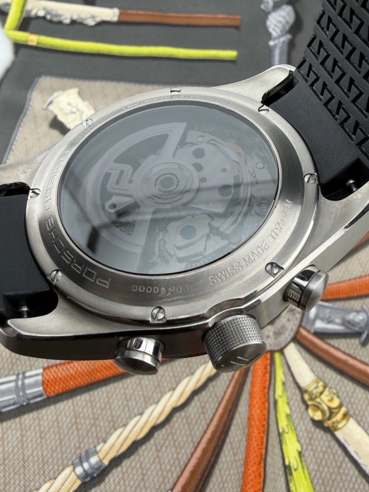 Porsche Design Chronotimer Titanium Chronograph 6010.01.09.001 42mm Watch image 4