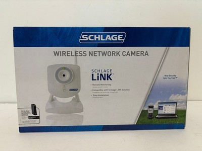 SCHLAGE WIRELESS NEWTWORK CAMERA SCHLAGE LINK NIB EASY INSTALL