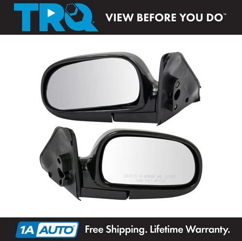 TRQ Mirror Set Driver & Passenger Side Fits 1993-1997 Toyota Corolla