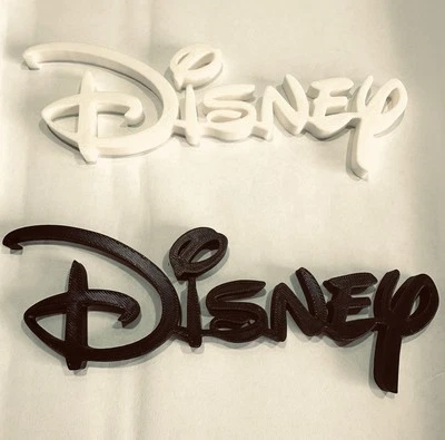 Decorative Walt Disney Logo Sign Pop Display And Any Colour