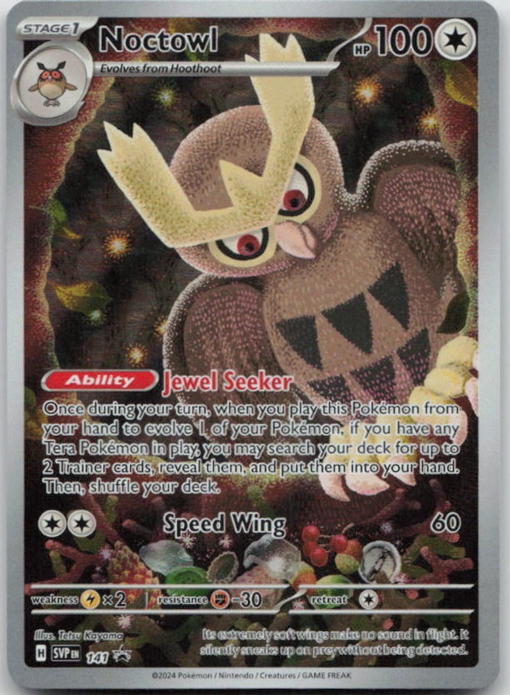 Noctowl 141 NM SVP SV: Scarlet & Violet Promo Cards Holofoil