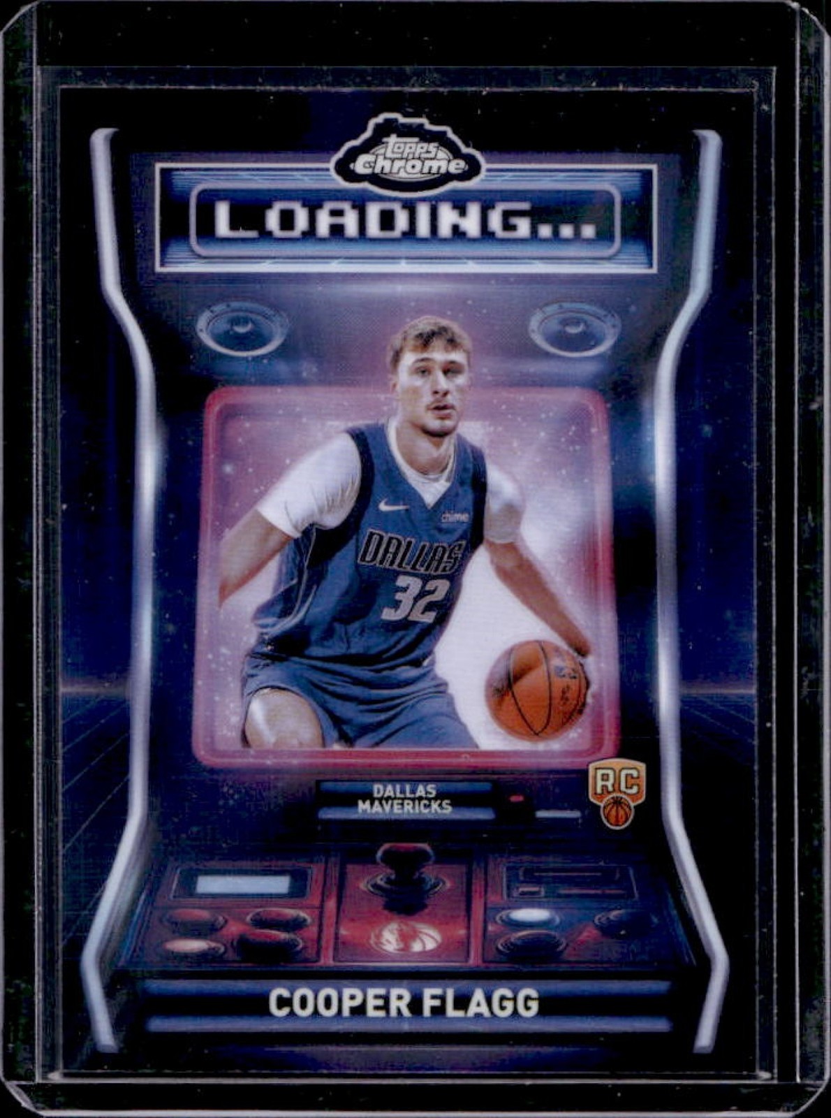 2025-26 Topps Chrome Cooper Flagg Loading RC Rookie #LD-11 Mavericks