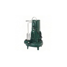 ZOELLER D284 1 HP,Sewage Ejector Pump,230VAC 5CZG6