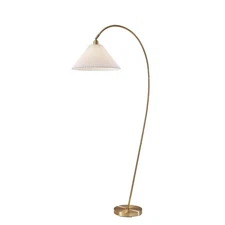 Delaney Floor Lamp - Antique Brass