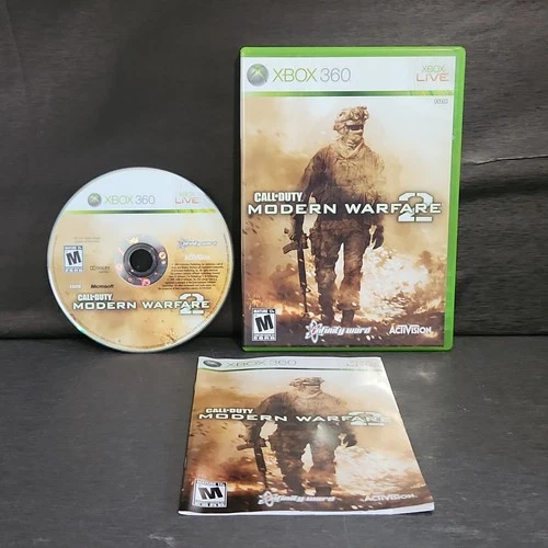 Call of Duty Modern Warfare 2 Xbox 360 Complete Video Game