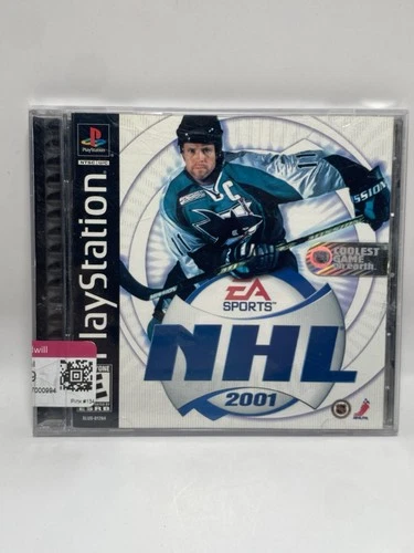 NHL 2001 (Sony PlayStation 1, 2000) PS1 Complete CIB