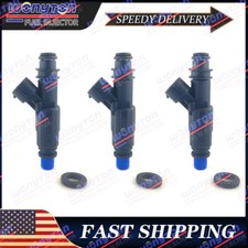 Set 3 Upgrade 8-hole Fuel Injectors 195500-2230 For 1990-94 Subaru Justy 1.2l L3 Set 3 Upgrade 8-hole Fuel Injectors 195500-2230 For 1990-94 Subaru Justy 1.2l L3