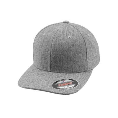 Flexfit Classic Wool Baseball Cap S/M Heather Grau