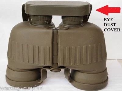 NEW OD US MILITARY ISSUE M22 X22 BINOCULAR EYEPIECE DUST LENS COVER STEINER
