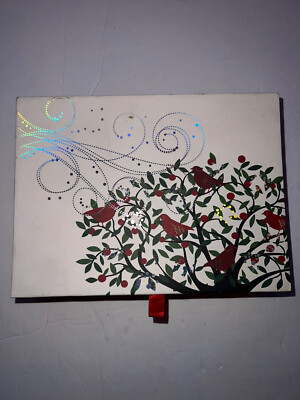 Deluxe Peter Pauper Press Xmas Cards & Envelopes Boxed Foil NEW 20ct