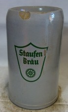 große Auflösung Bierkrug Nr. 0973 Staufen Bräu