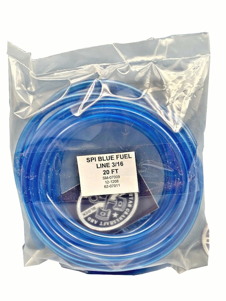 NUEVO SPI BLUE FUEL LINE ID 3/16" PRECORTADO A 20 FT KAWASAKI HONDA SUZUKI KTM Foto 2 de 4