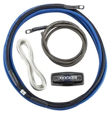 KICKER 46PK8 8 Gauge 8 AWG Amplifier Amp Installation Wire Kit 8GA