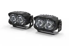 Morimoto 2Banger HXB LED Pod Combo White Pair BAF114