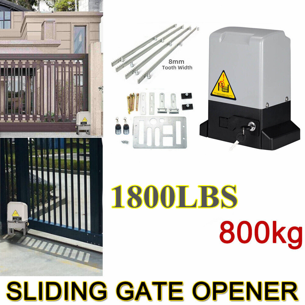 Automatic Sliding Gate Opener Motor Electric Door Operator 800KG 370W