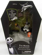 The Nightmare Before Christmas NBX 25 Years The Mayor Silver Anniversary Figure
