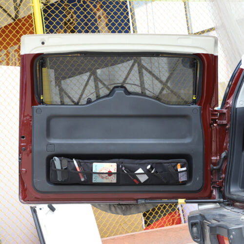 Tailgate Storage Bag Trunk Organizer Net Tool Pouch Fits FJ Cruiser 2007-2014 - Picture 1 of 23
