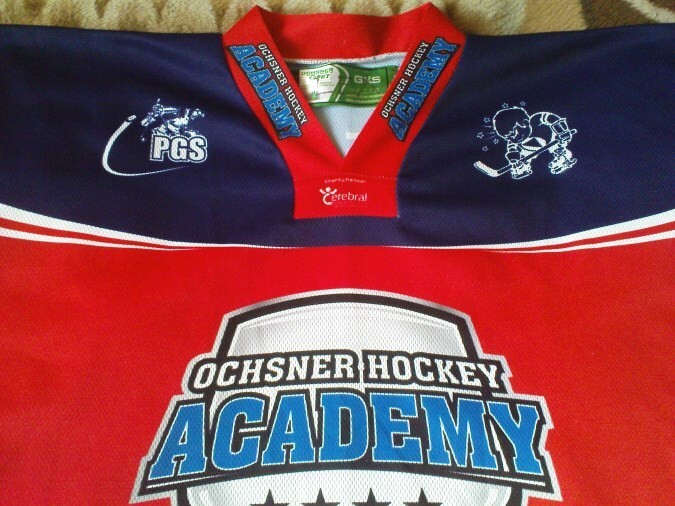 RARE ICE HOCKEY JERSEY OSCHNER HOCKEY ACADEMY HOME AWAY SWISS TEAM
