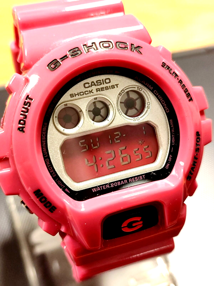 【稼働品】G-SHOCK DW-6900CS クレイジーカラーズ ピンク DW-6900RCS-4JF | CASIO