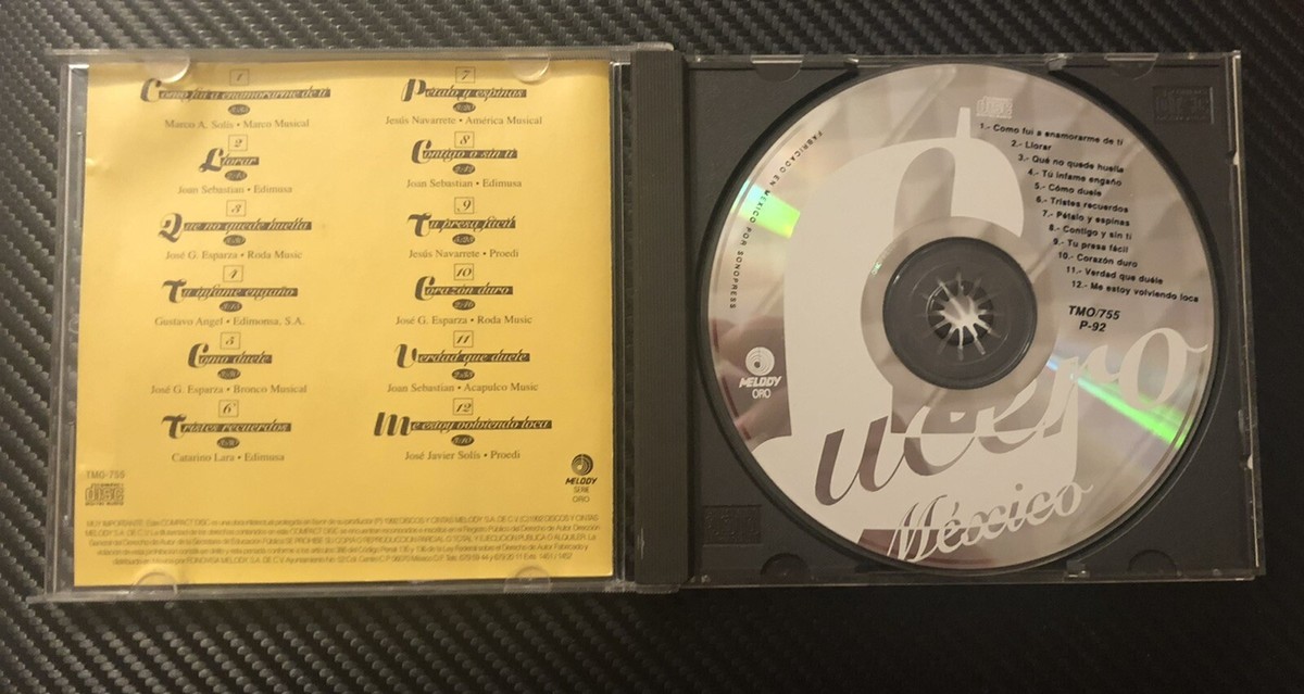 Lucerito/Lucero De Mexico/1st Edition Mexican Import CD 1992