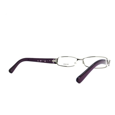 PRADA VPR58L 5AV-1O1 Purple Silver eyeglasses rectangular  display picture 1