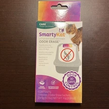 SmartyKat Odor Erase Odor Control Cat Litter Box Deodorizer New