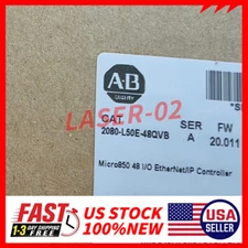 Allen Bradley New Sealed 2080-L50E-48QVB Micro850 48 I/O EtherNet/IP Controller