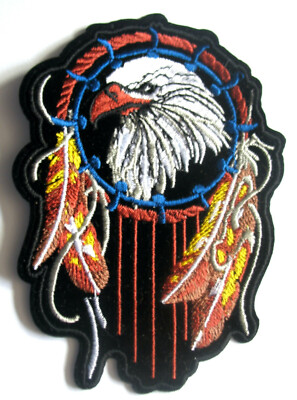 Born to be Free Eagle Eagle Feather Patch Patch Native American Western Biker 