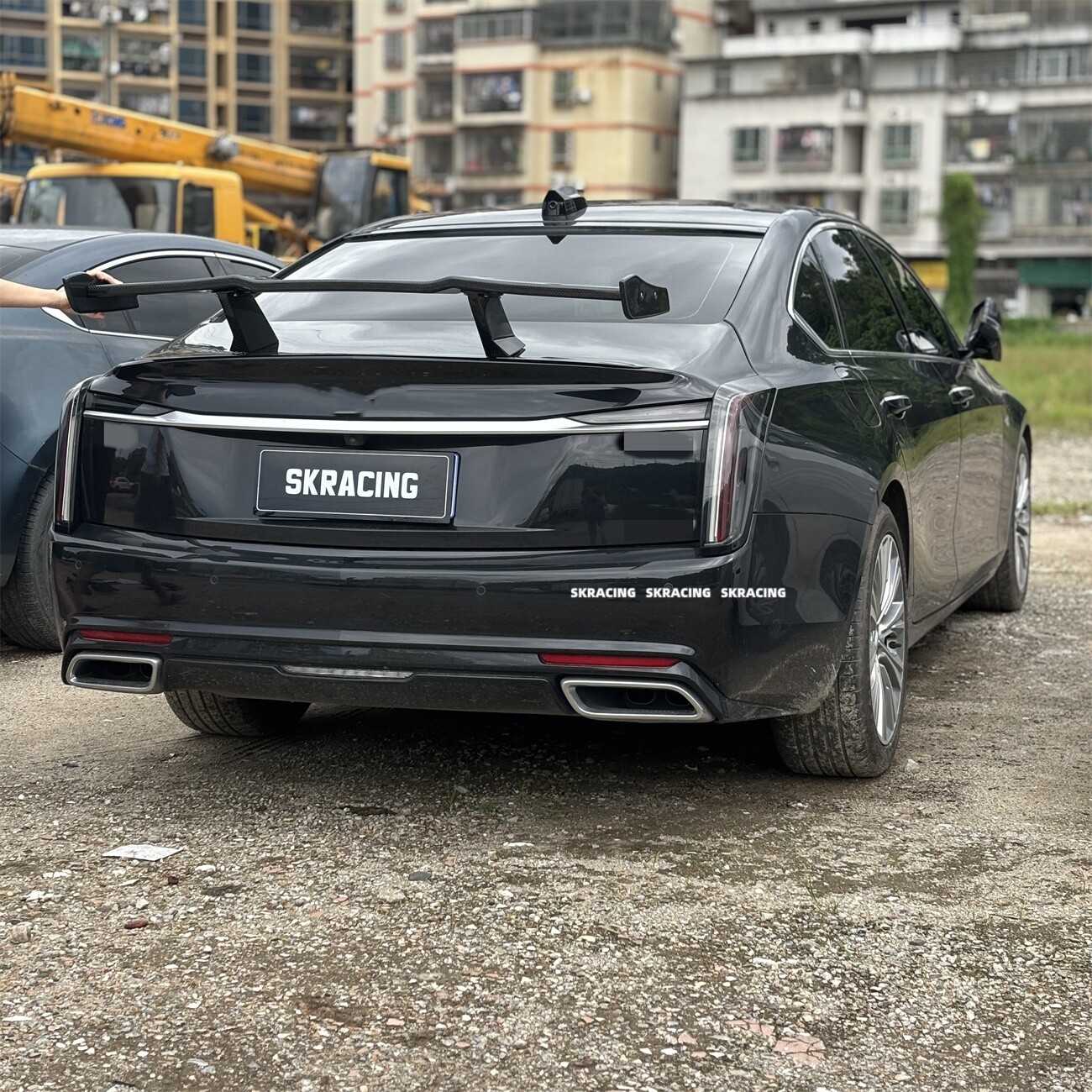 Universal Rear Trunk Spoiler Real Carbon Fiber Racing Wing Fit For ...