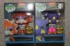 Funko Pop! TMNT  Traiceraton 334 and RockSteady Blacklight 333