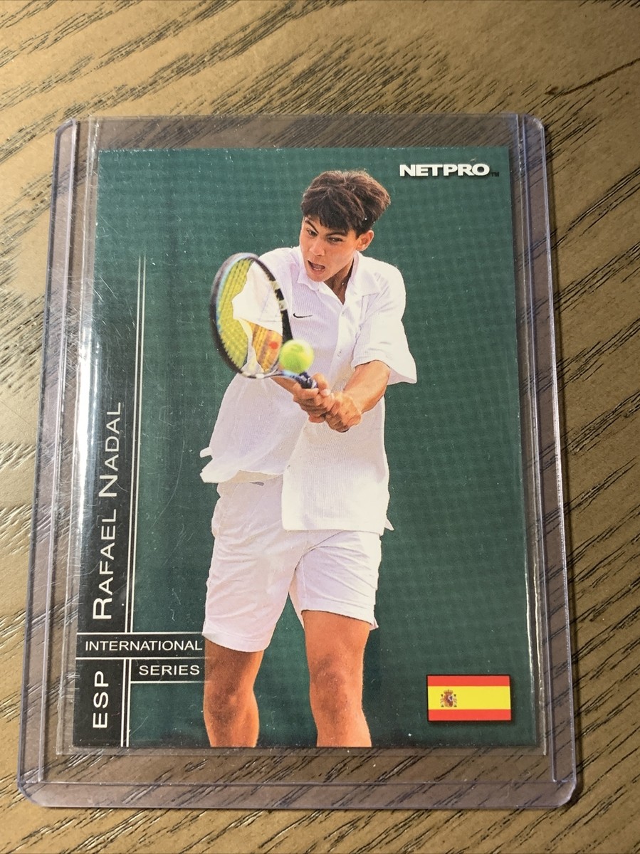 2003 NETPRO Rafael Nadal ルーキーカード RAFAEL NADAL 2003 NetPro INTERNATIONAL SERIES Tennis ROOKIE