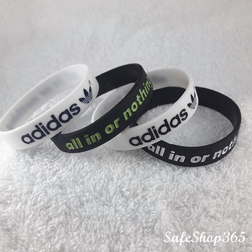 1 piece men's wristband silicone wristband Adidas rubber wristband children wristband 3D - Picture 8 of 39