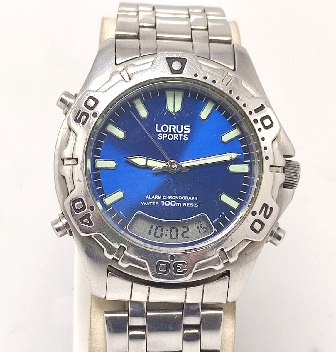 Chronograph Lorus Fob Watch Argos Lorus Sports V071-X014 Ana-Digi