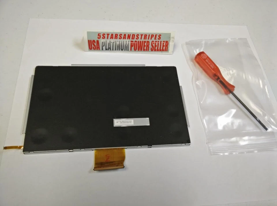 OEM Nintendo Wii U Gamepad LCD Display Glass Replacement Screen with pad & tool - Image 2 of 2