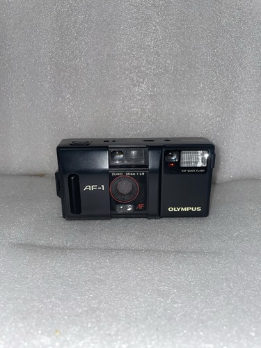 OLYMPUS AF-1 (Zuiko 2.8 35mm) Analoge Kamera Top Condition Geprüft Händlerware ✅ - Bild 1 von 10