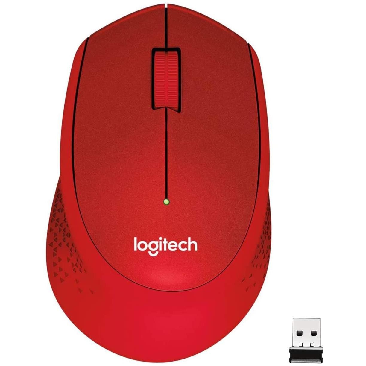 Souris silencieuse Logitech M330 sans fil avec réduction de bruit et clic discret