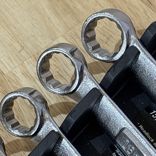 Craftsman Metric Combination Wrench Set 12 Point 10mm to 17mm 9 44126 USA - Picture 5 of 10