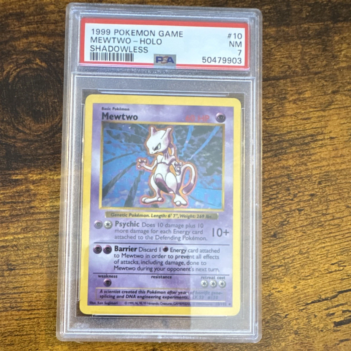 Mewtwo Pokémon TCG Professional Sports Authenticator (PSA