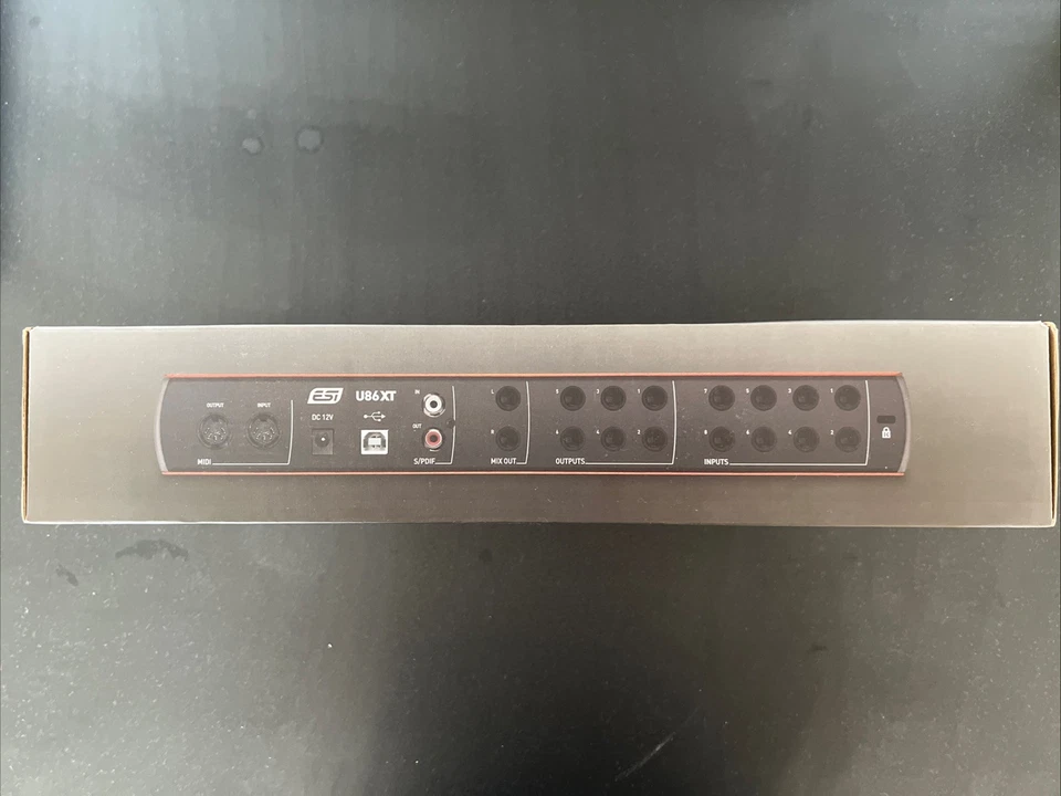 ESI U86 XT  2.0 USB Audio Interface - 8-in/6-out Gebraucht Sehr Gut OVP - Bild 4 von 4