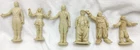 1950's Super Circus Mary Hartline & Ringmasters w/ Clowns Marx Playset Figures