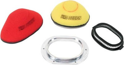 Pro Design Pro Flow Foam Air Filter Kit for 2008 Yamaha YFM250 Raptor SE ATV