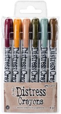 Tim Holtz Distress Crayon Set-Set 10