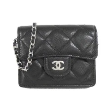 Authentic CHANEL Timeless Classic Line AP1730 Card Case  #230-000-168-2235