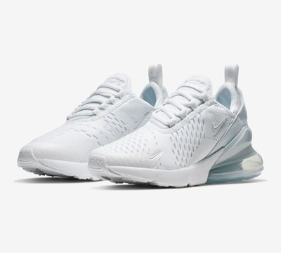 Nike Air Max 270 triple white color 943345-103 NWB